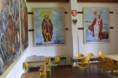 Interiér Čechovy stodoly